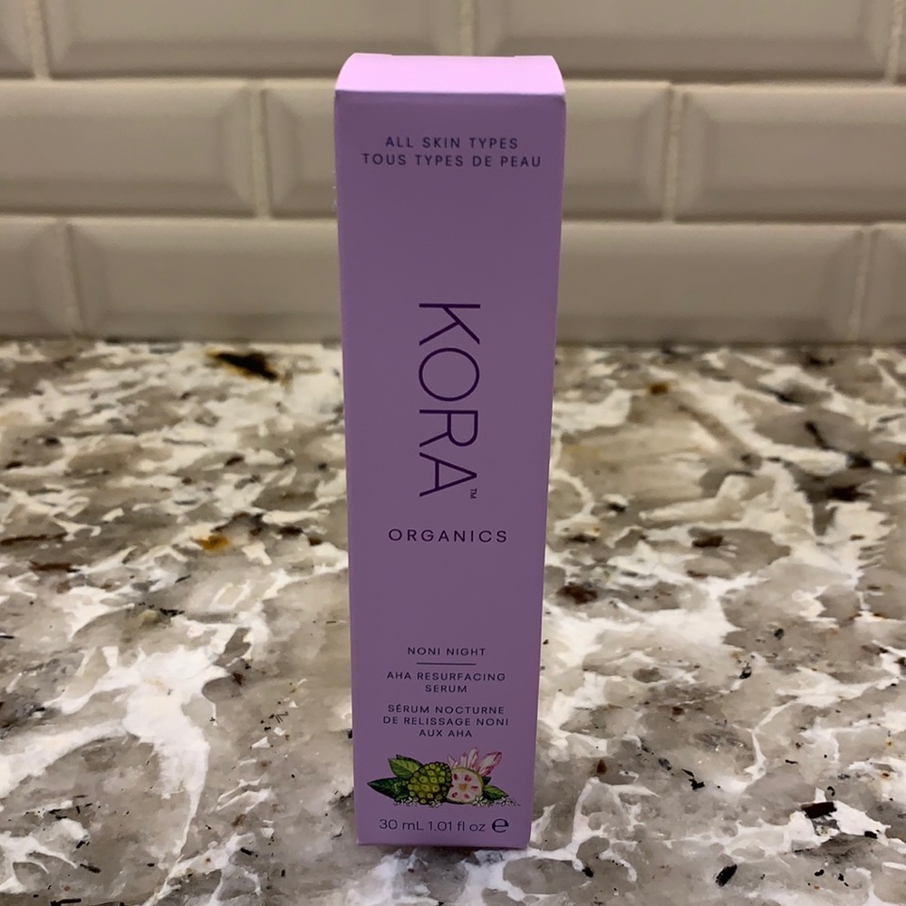 Kora organics face serum